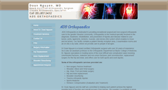 Desktop Screenshot of adsmdortho.com
